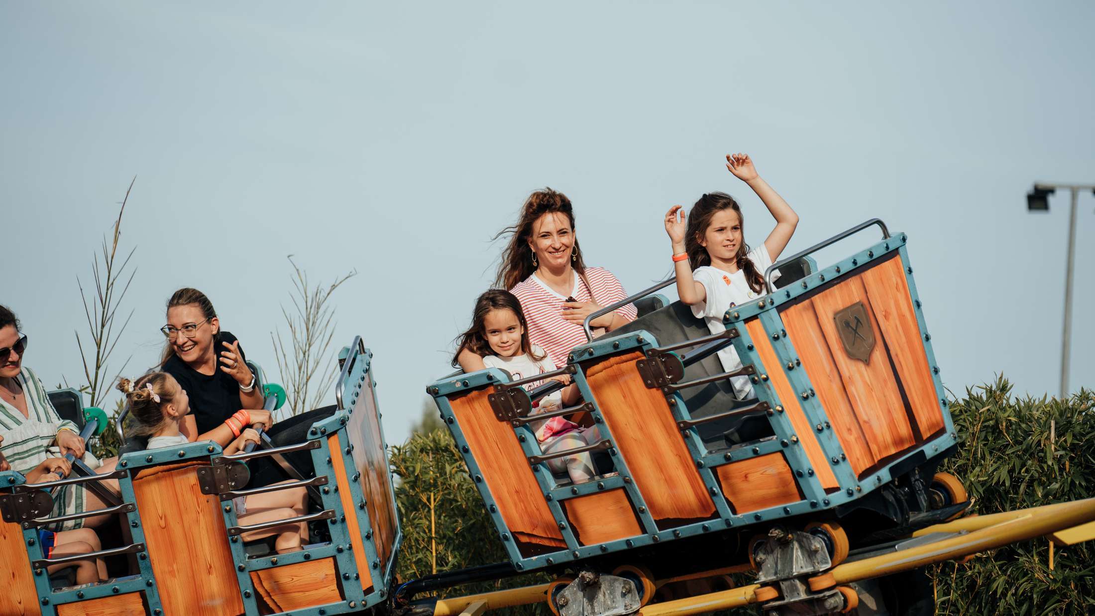 Roller coaster weekend - Mine train coaster
