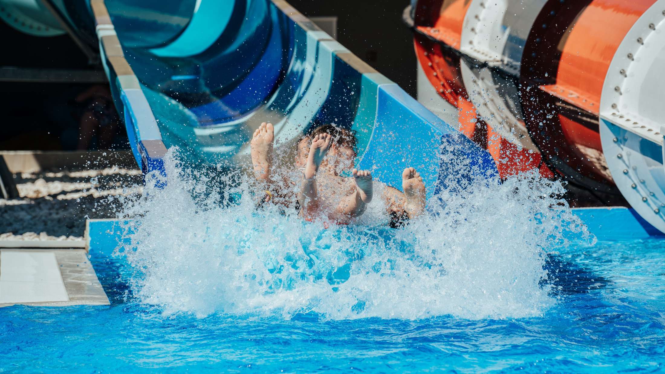 Roller coaster weekend - Funnny family slide