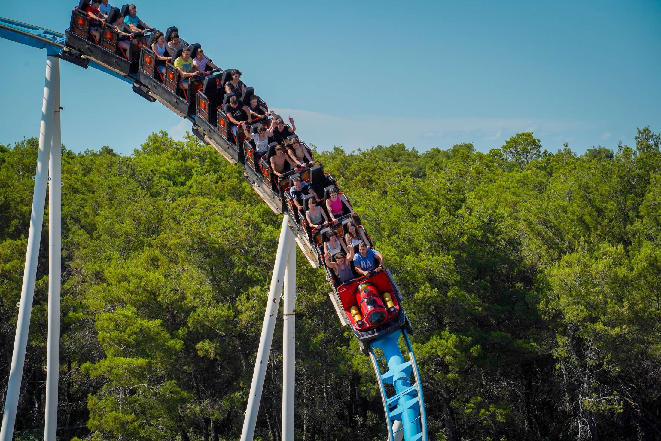 Roller coaster weekend - Big blue